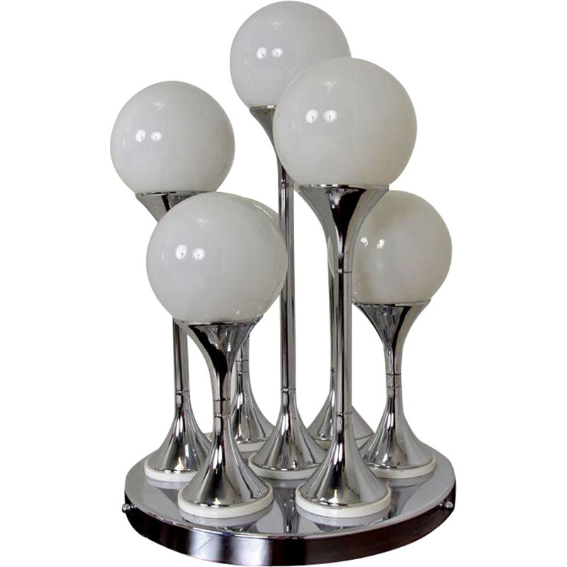 Table lamp "Bubles" vintage by Goffredo Reggiani, Italy 1960