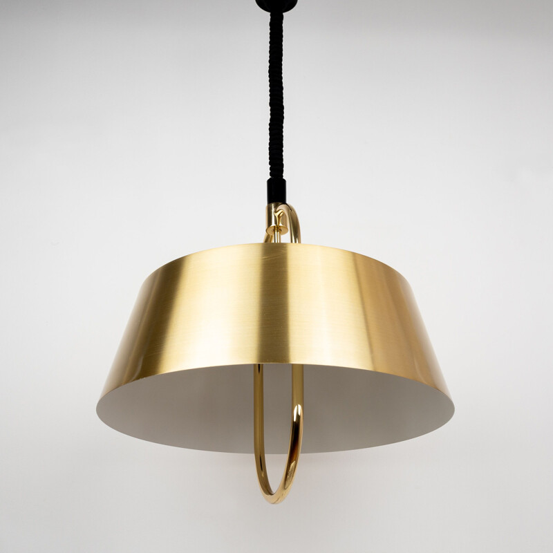 Vintage pendant lamp Hercules by Jo Hammerborg, Fog og Mørup Danish 1977