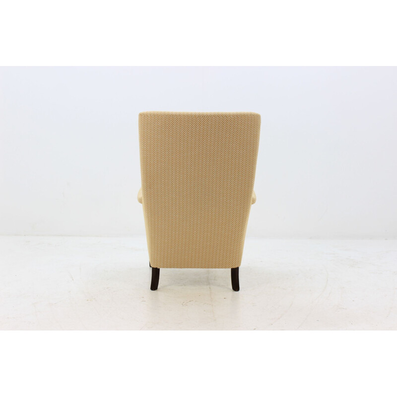 Paar Scandinavische vintage lounge stoelen 1950