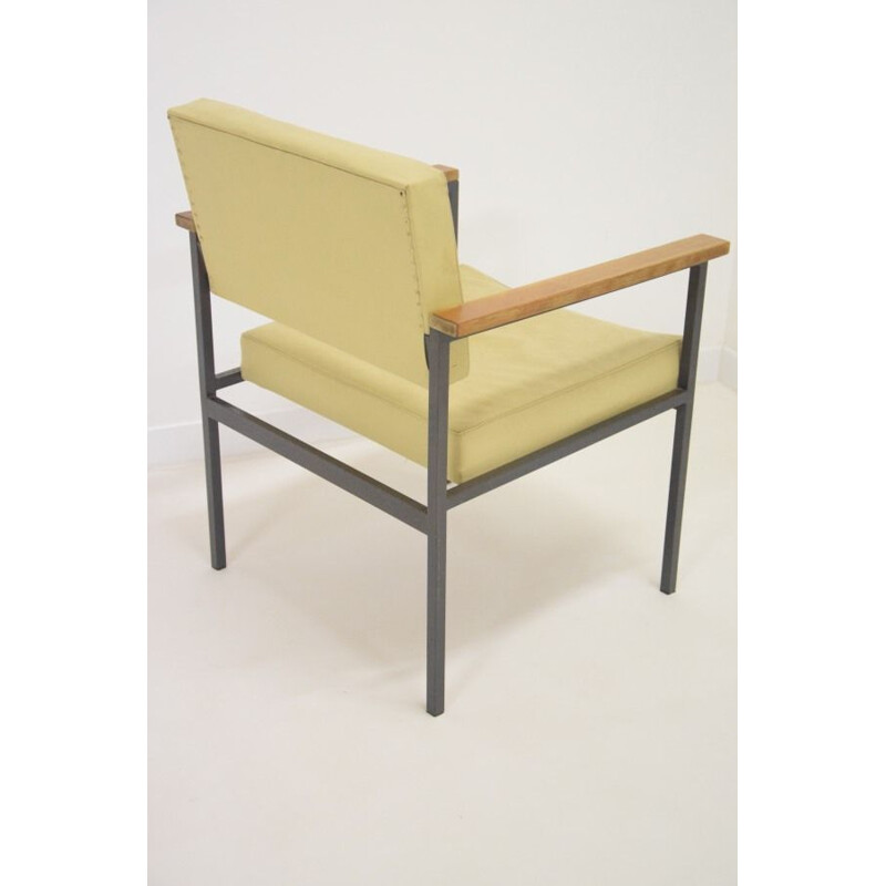 Vintage office armchair Chauffeuse entrance room Guariche 1960