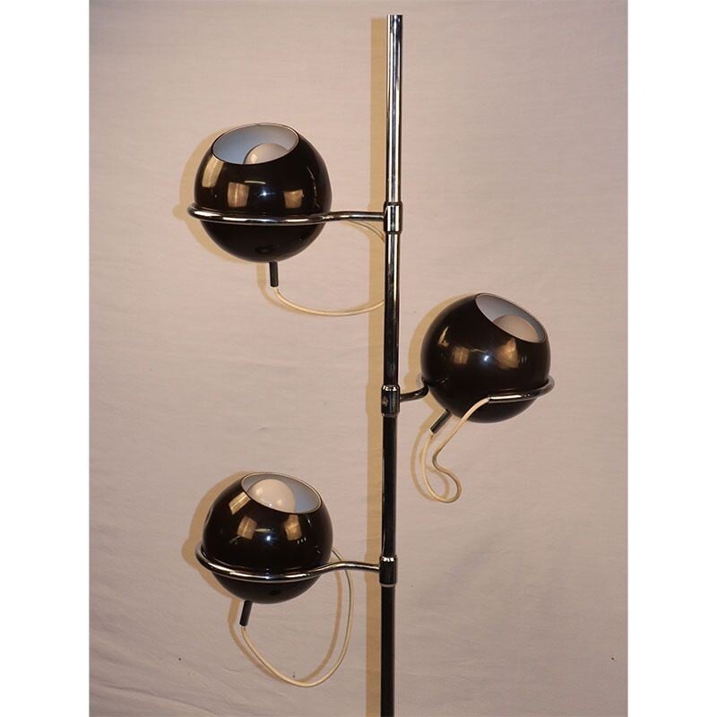 Lampadaire vintage par Etienne Fermigier Monix 1960