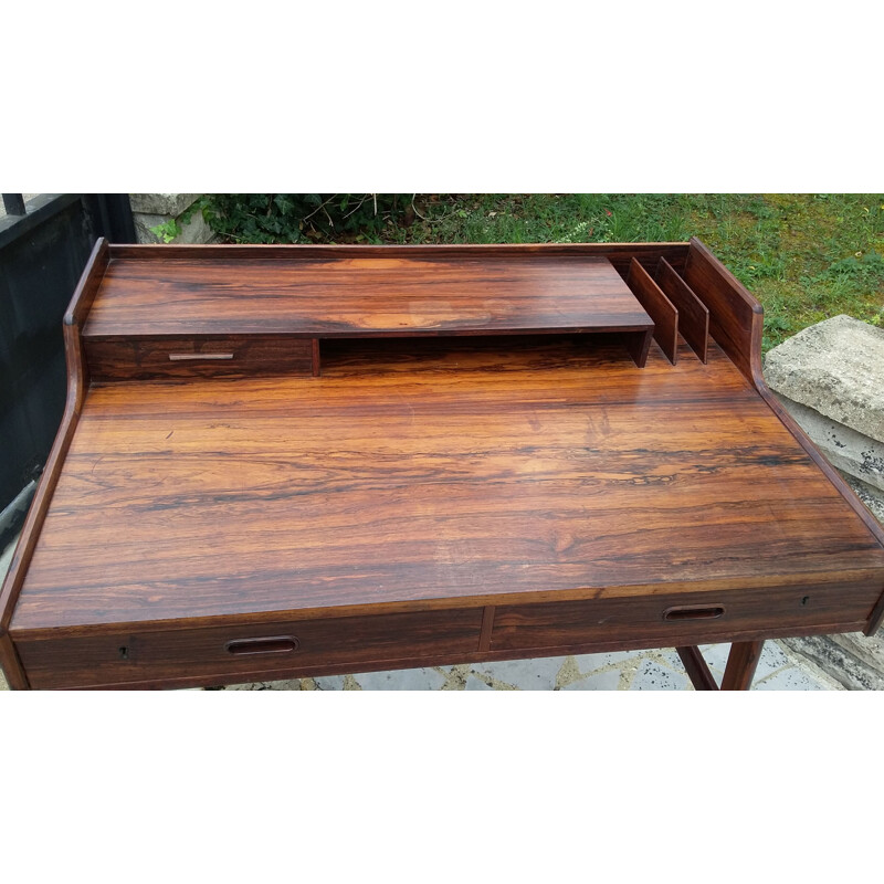 Vintage desk model 56 in rosewood by Arne Wahl Iversen for Vinde Møbelfabrik, 1961