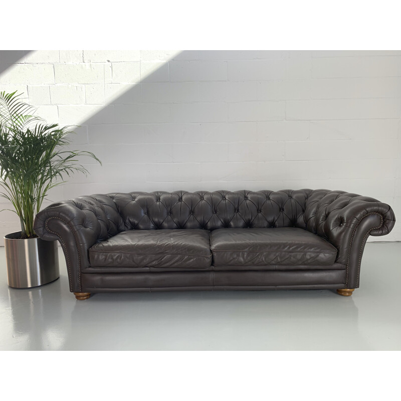 Big vintage Chesterfield sofa England