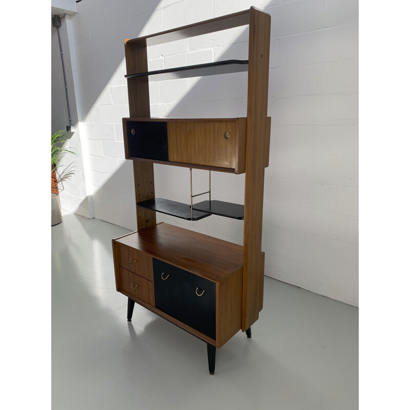 Vintage G-Plan wall unit and room divider 1960