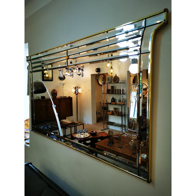 Vintage Italian mirror XXL 1980