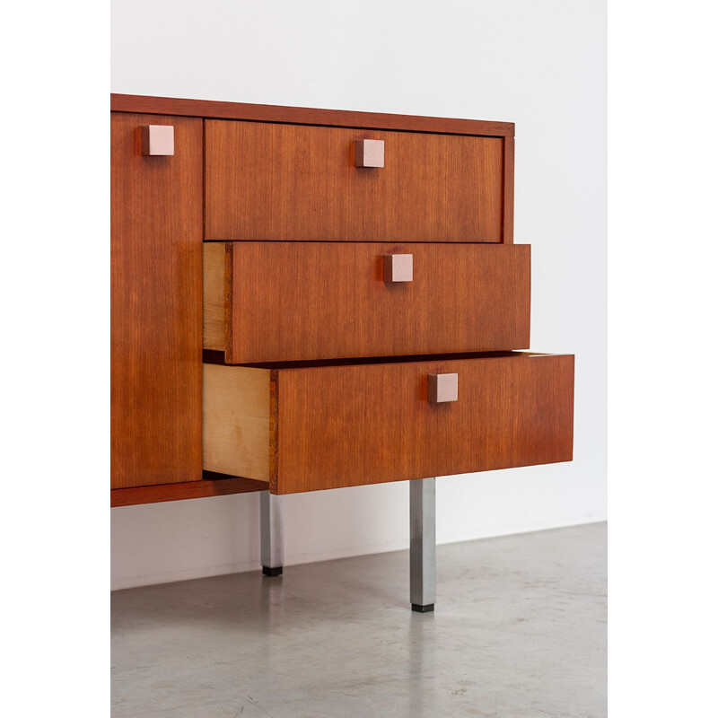 Petit enfilade vintage Alfred Hendrickx moderniste 1970