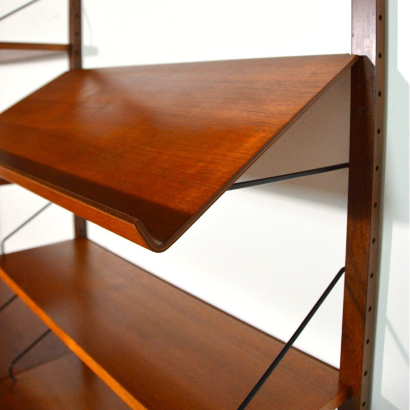 Vintage bookcase Royal System modular system by Poul Cadovius Denmark 1960