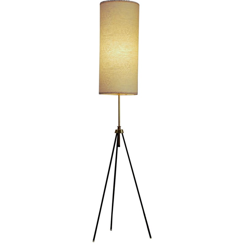 Vintage tripod floor lamp - 1950s 