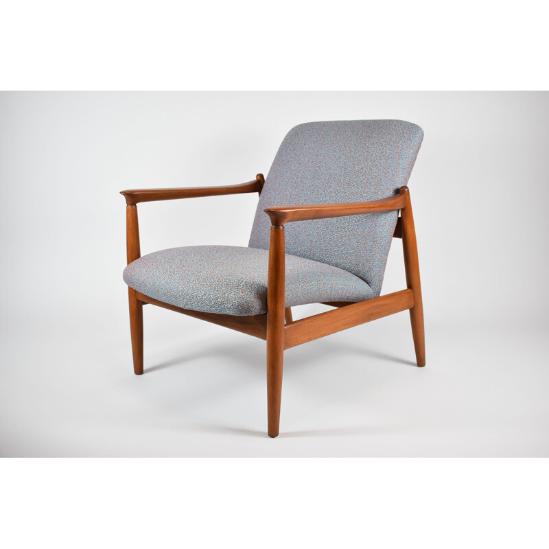 Vintage fauteuil GFM-64 ontworpen door E. Homa 1960