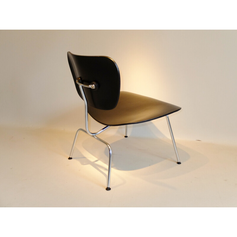 Herman Miller "LCM" chair in wood and metal, EAMES - 1950s