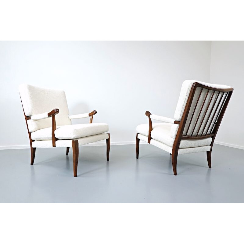 Paire de fauteuils vintage Josef Frank pour Haus und Garten