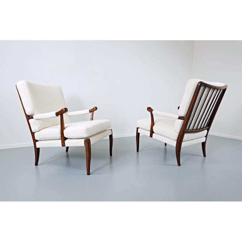 Paire de fauteuils vintage Josef Frank pour Haus und Garten