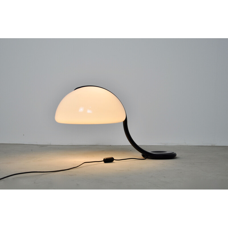 Vintage Serpente Table Lamp by Elio Martinelli for Martinelli Luce, 1960s