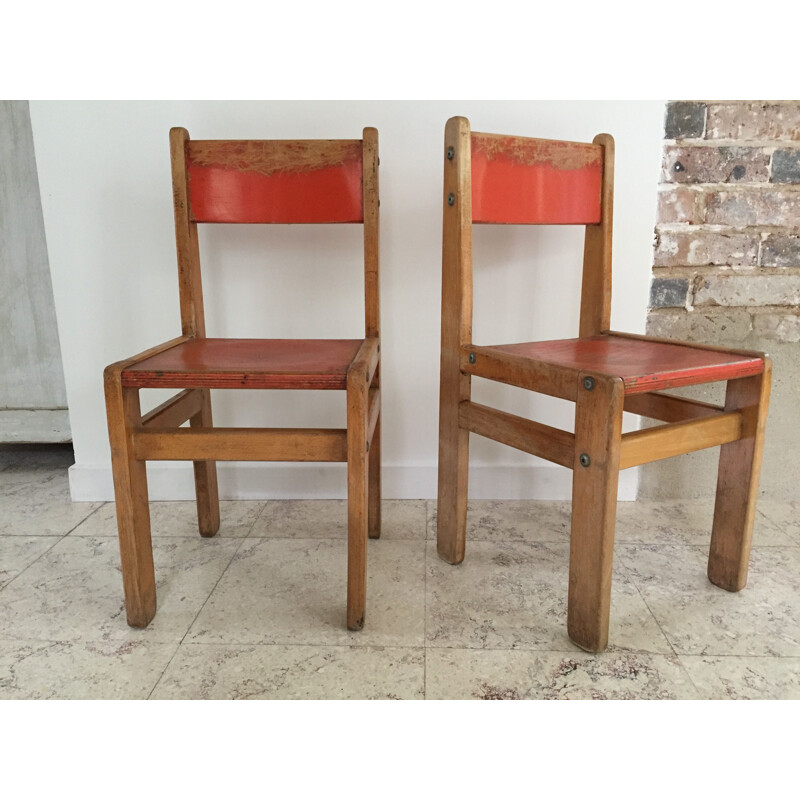 Vintage chairs Child 1970 