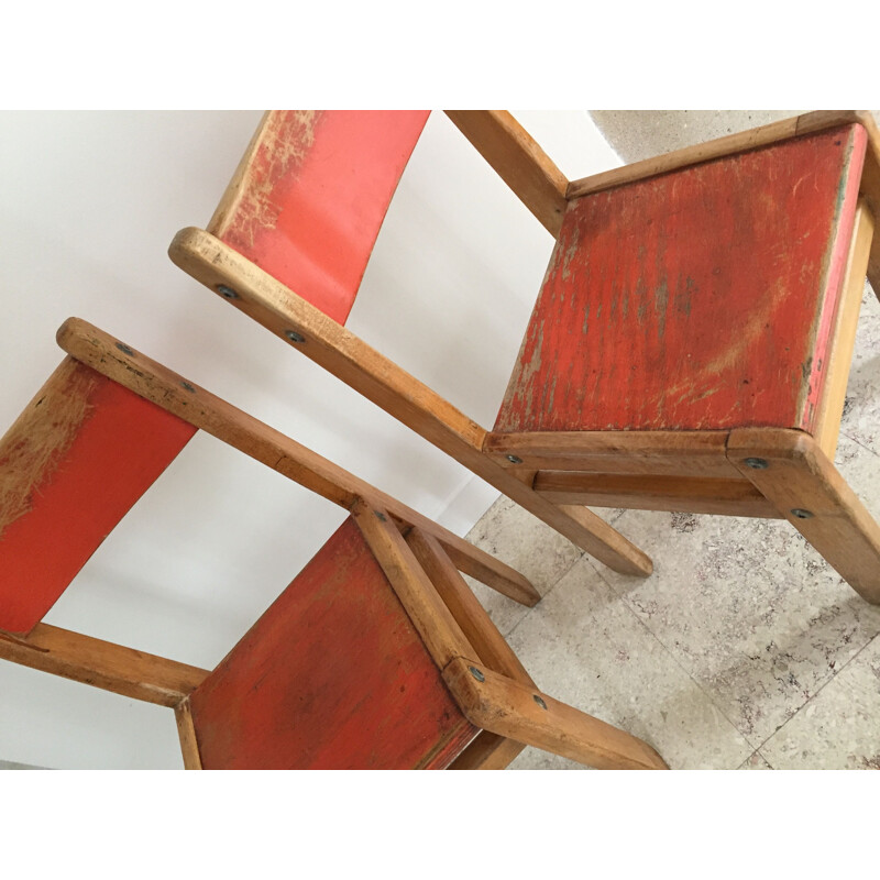 Vintage chairs Child 1970 