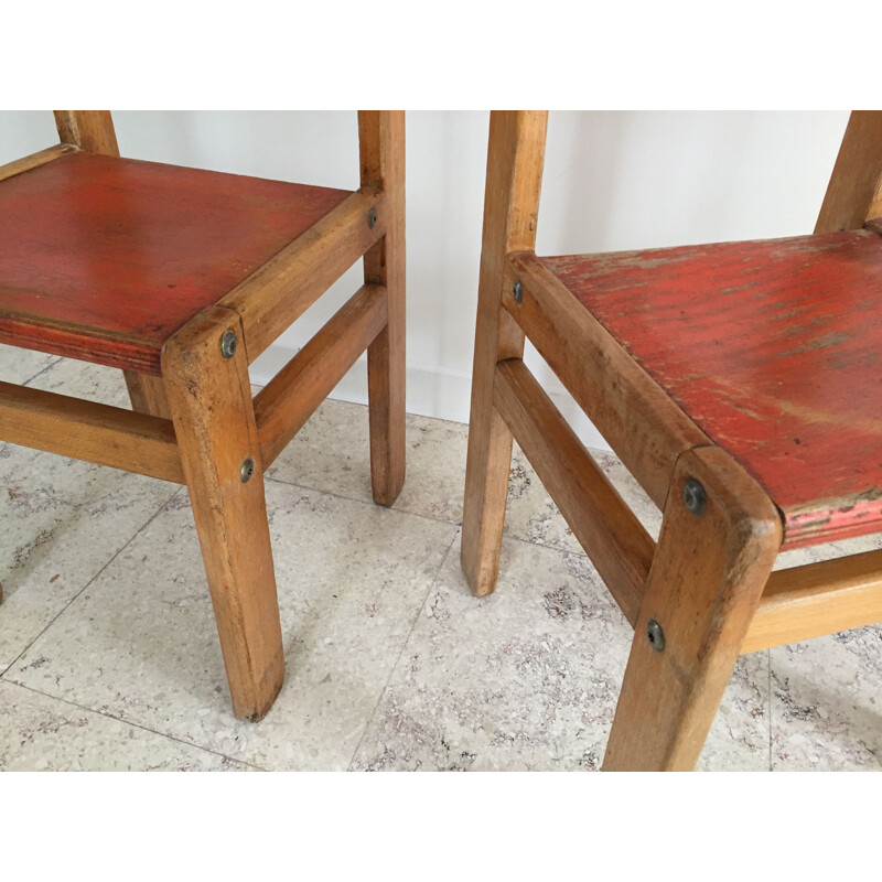 Vintage chairs Child 1970 