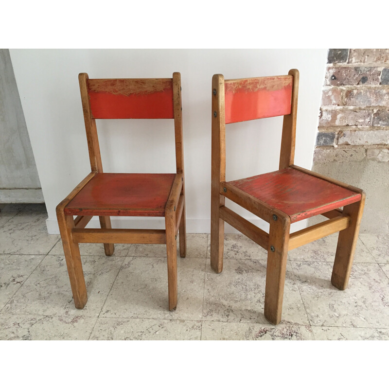 Vintage chairs Child 1970 