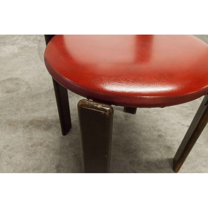 Paire de chaises vintage Bruno Rey 1970