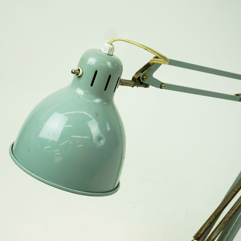 Lampe de table vintage bleu clair de Jacobsen pour Luxo Norway