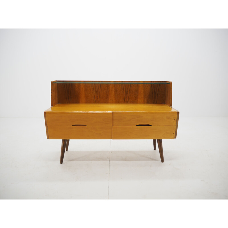 Ensemble de 3 tables d'appoint vintage, Tchécoslovaquie 1960