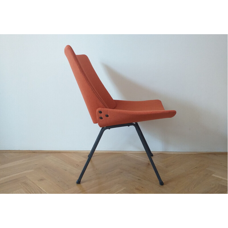 Juego de 3 sillones Lupina vintage de Niko Kralj 1970