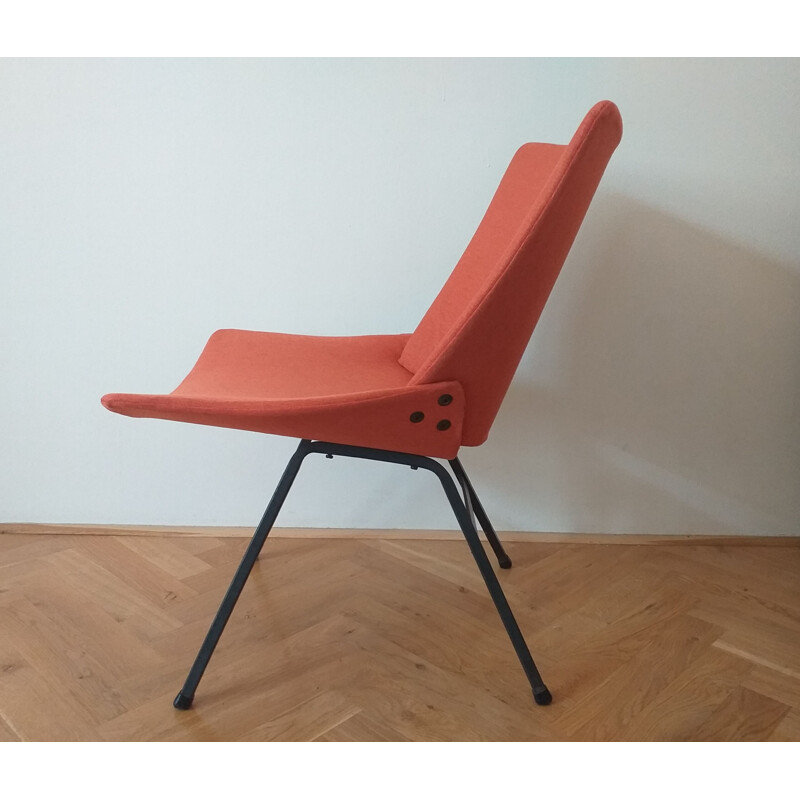 Juego de 3 sillones Lupina vintage de Niko Kralj 1970