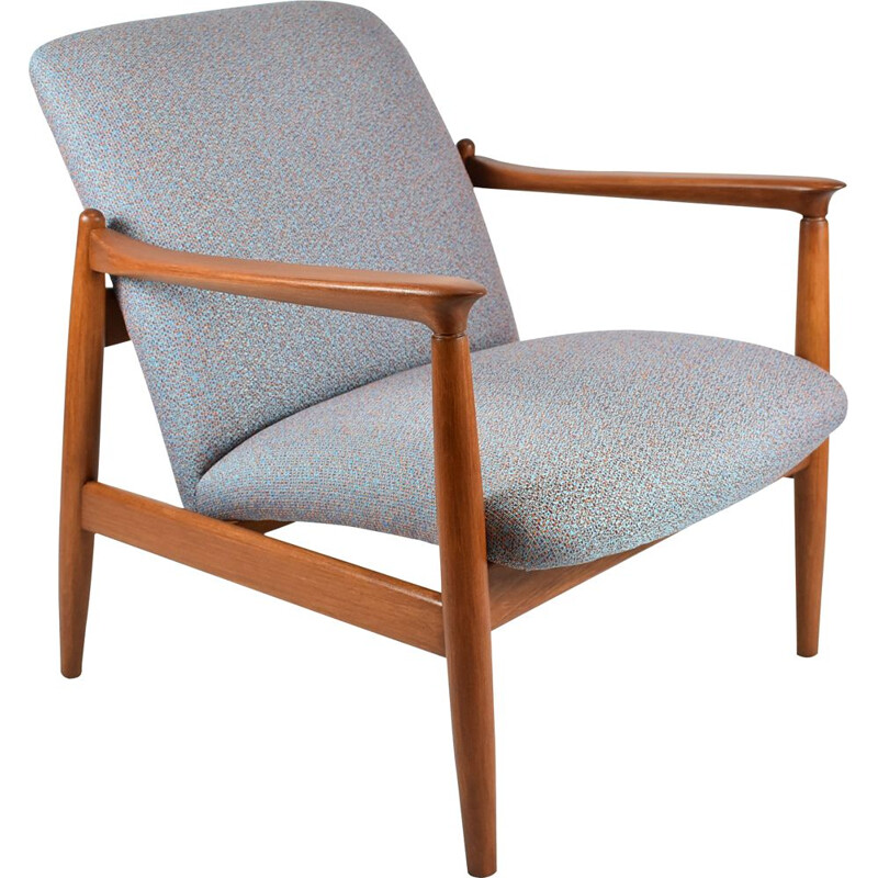 Vintage fauteuil GFM-64 ontworpen door E. Homa 1960
