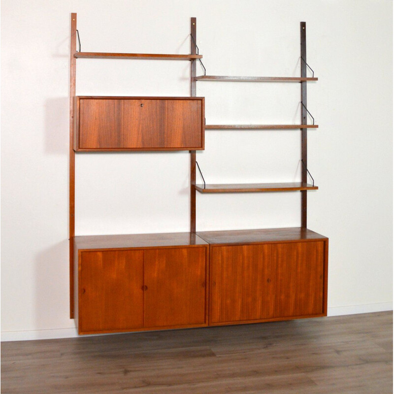 Vintage modular library Royal System by Poul Cadovius, Denmark 1960