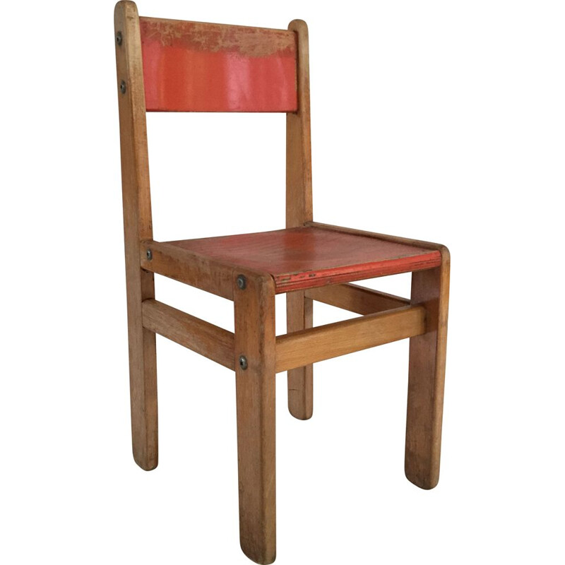 Chaises vintage Enfant 1970 