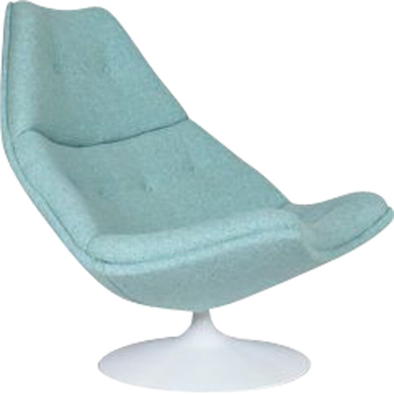 Swivel armchair F590 with Kvadrat – Artifort – G. Harcourt