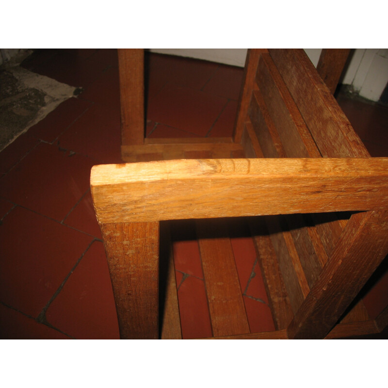 Marcel Gascoin 1950 Vintage stool