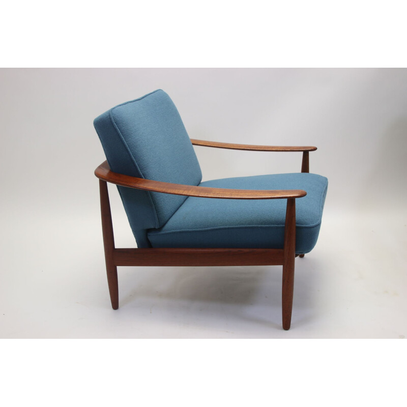 Pair of vintage armchairs by Hans Olsen Denmark 1960