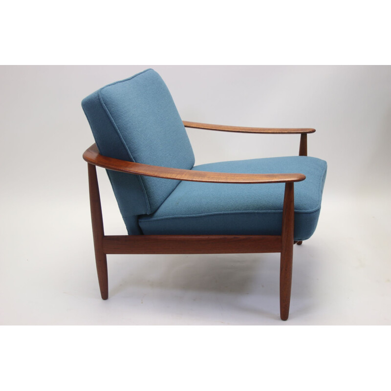Pair of vintage armchairs by Hans Olsen Denmark 1960