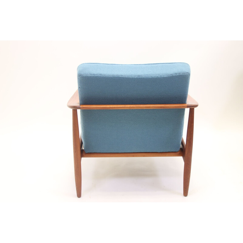 Pair of vintage armchairs by Hans Olsen Denmark 1960