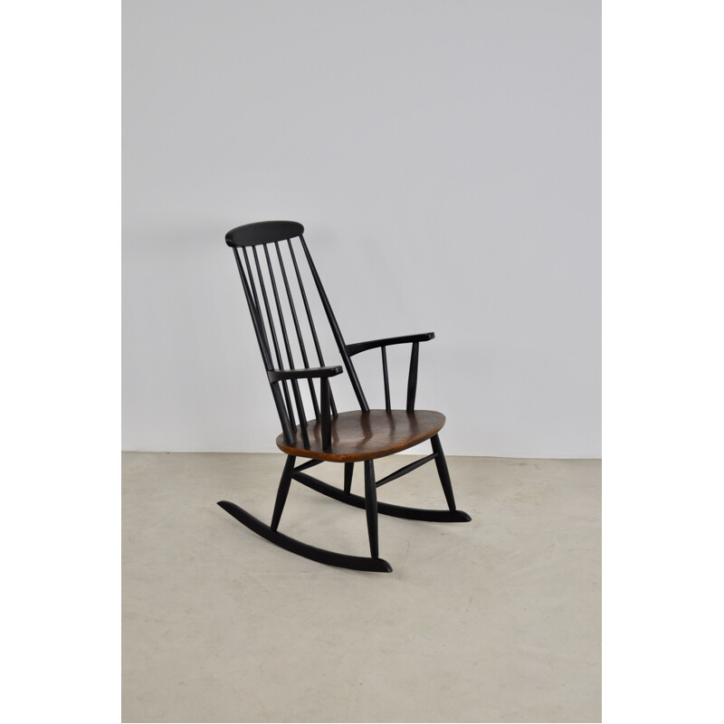 Vintage Rocking Chair Scandinavian 1960s