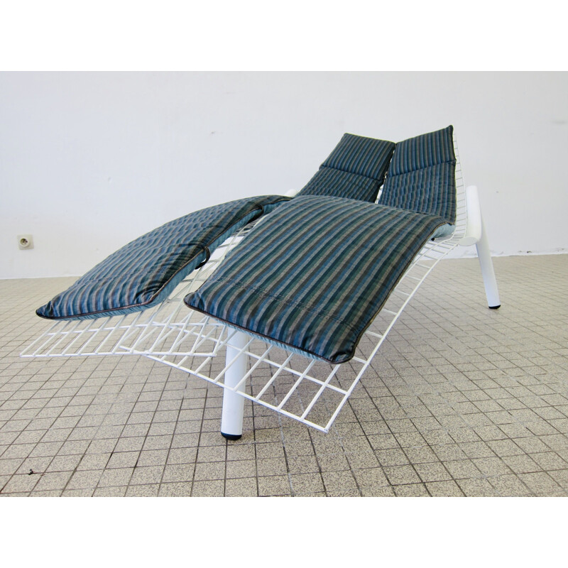 Saporiti "Swing" vintage lounge armchair by Giovanni Offredi 1970