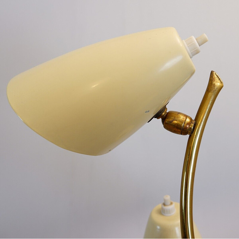 Vintage vloerlamp met 4 kappen, Italië 1950