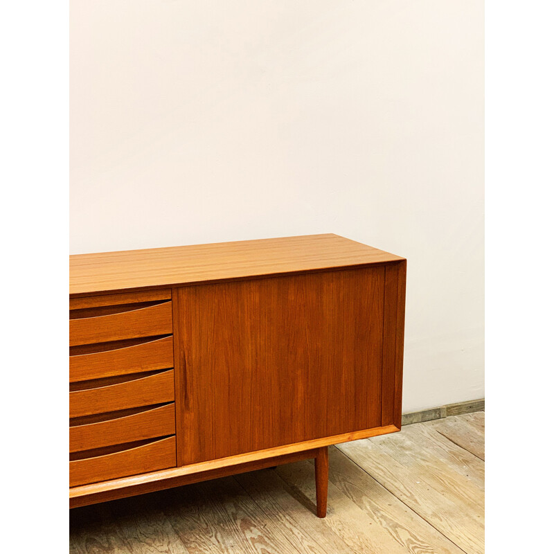 Vintage teak sideboard by Arne Vodder for Sibast 1960