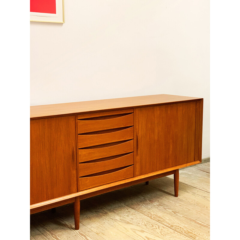 Vintage teak sideboard by Arne Vodder for Sibast 1960