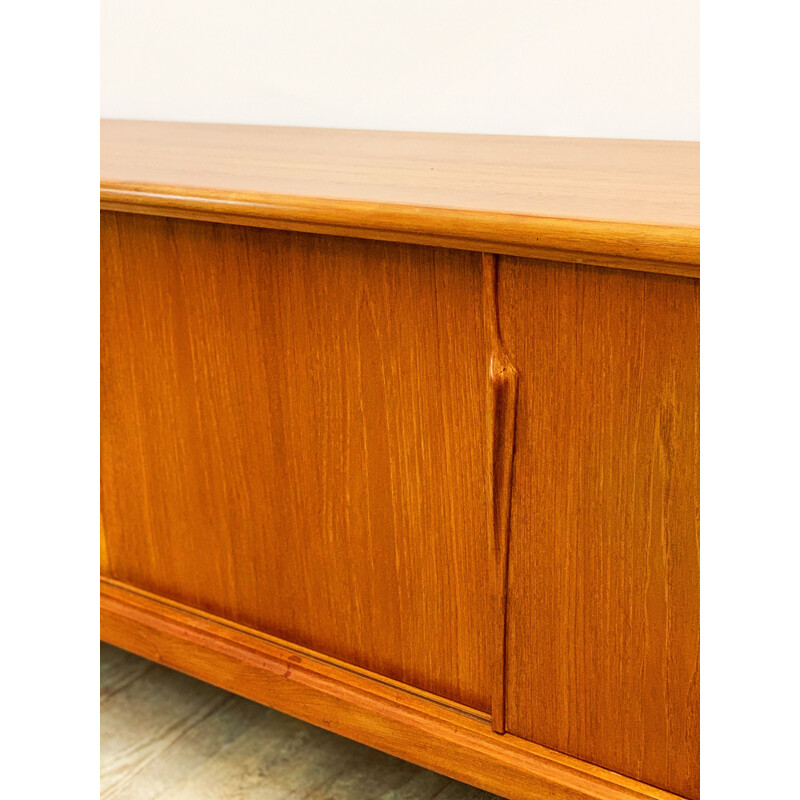 Vintage teak Credenza sideboard by Gunni Omann for Axel Christensen Odder