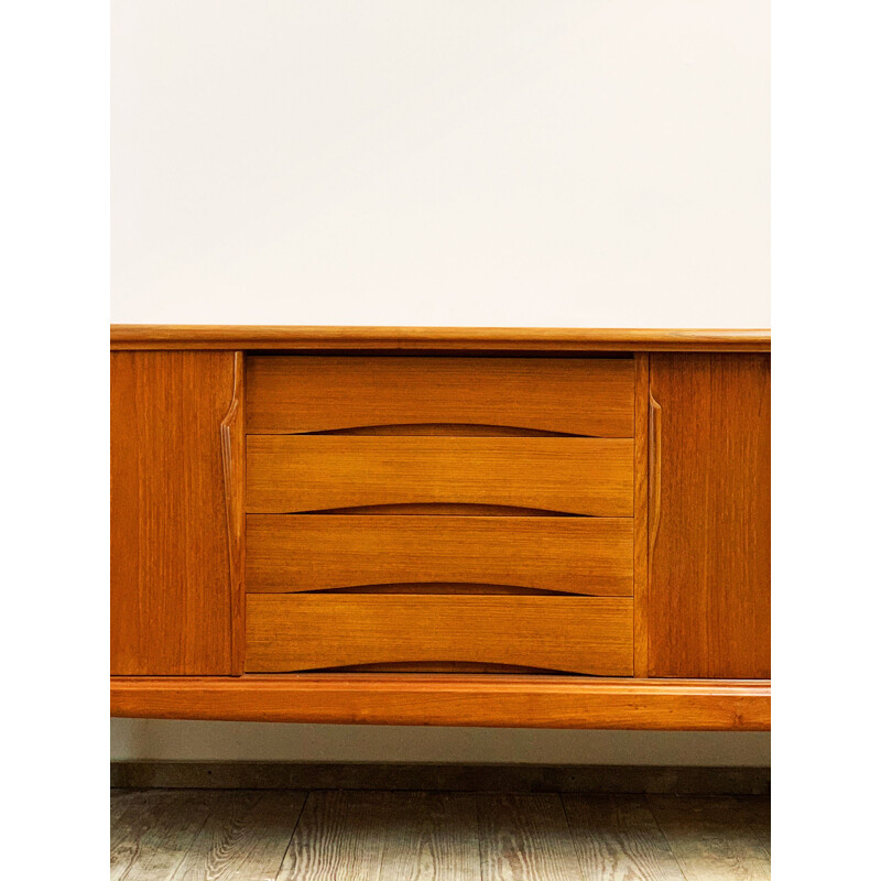 Vintage teak Credenza sideboard by Gunni Omann for Axel Christensen Odder