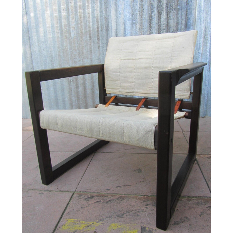 Vintage safari armchair "Diana" by Karin Mobring for Ikea, 1972