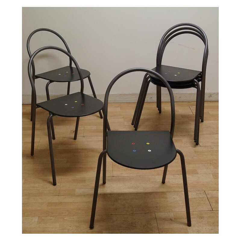 Chairs "It Bottone" - 1980s