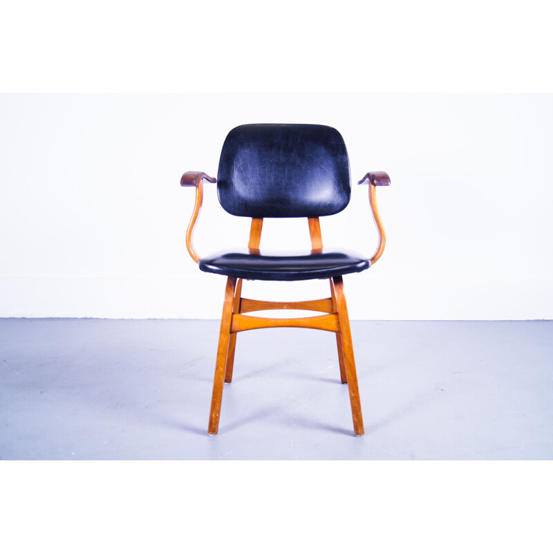 Vintage organic bentwood chair