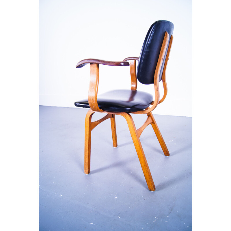 Vintage organic bentwood chair