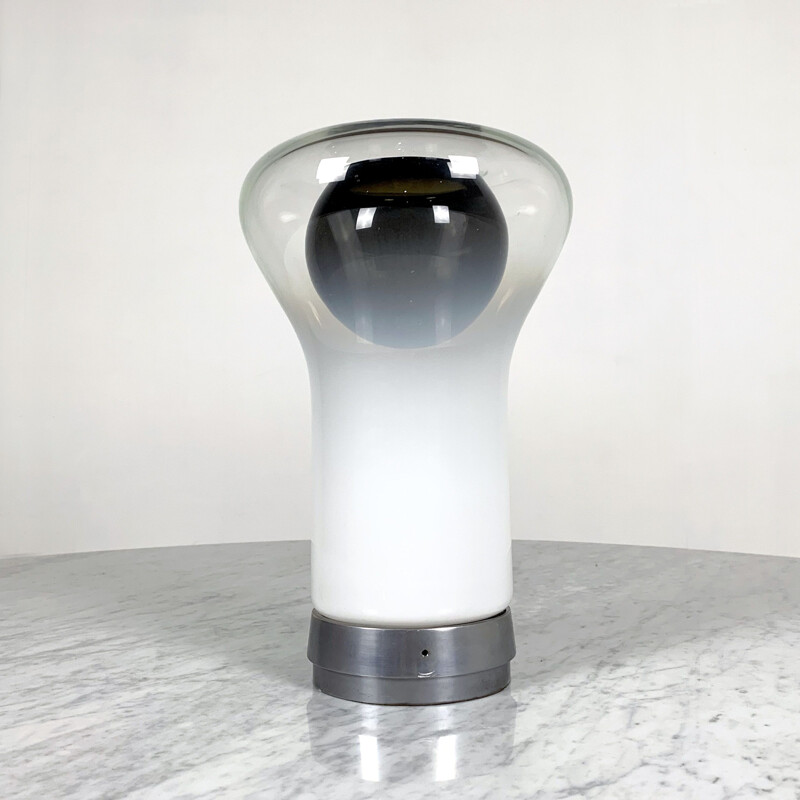 Vintage 'Saffo' Table Lamp by Angelo Mangiarotti for Artemide, 1970s