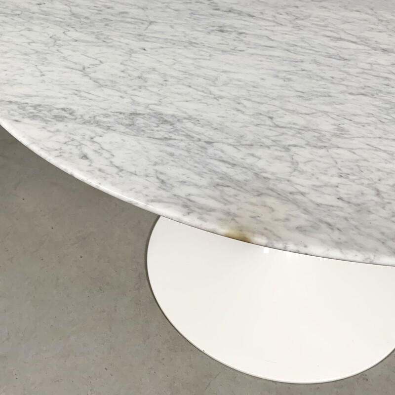 Vintage Marble Tulip Table by Eero Saarinen for Knoll, 2000s