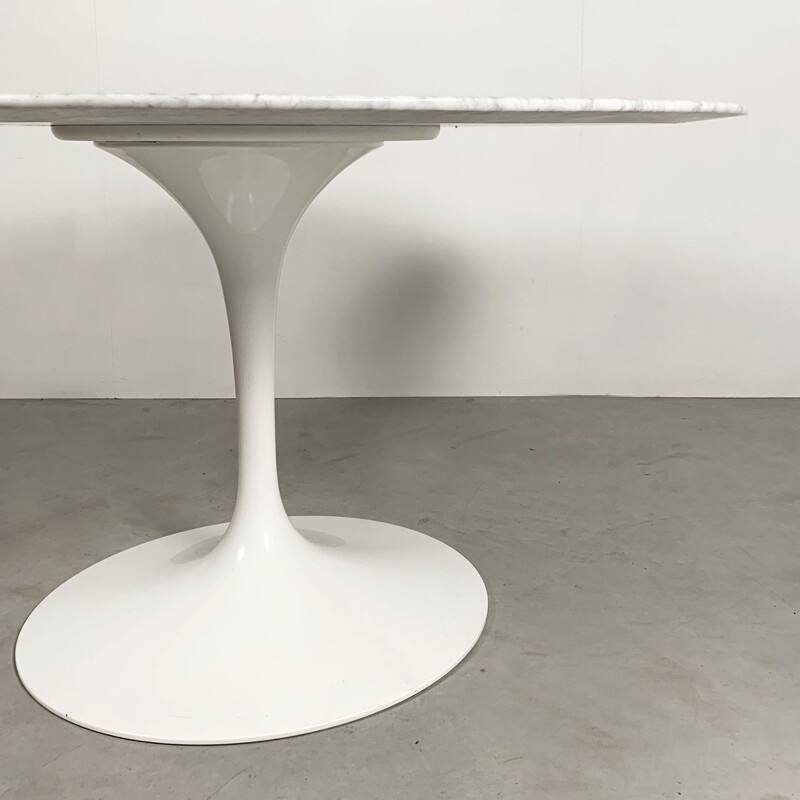 Vintage Marble Tulip Table by Eero Saarinen for Knoll, 2000s