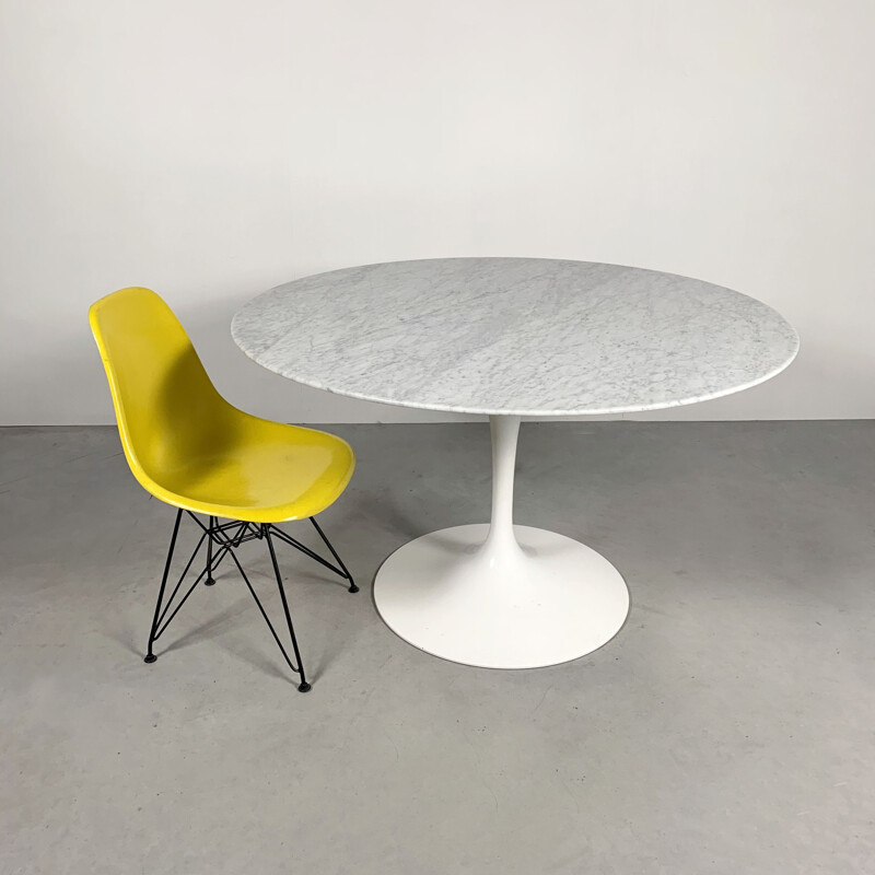 Vintage Marble Tulip Table by Eero Saarinen for Knoll, 2000s