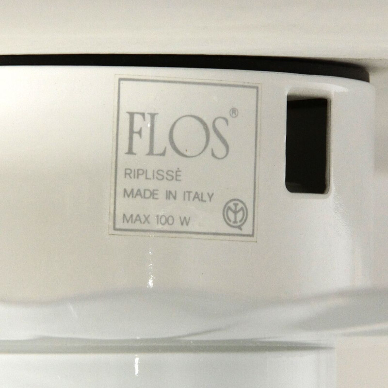 Vintage "Riplissè" ceiling lamp by Achille & Pier Giacomo Castigloni for Flos, 1980s